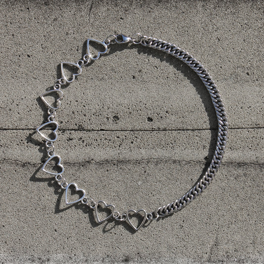 Split Heart Necklace